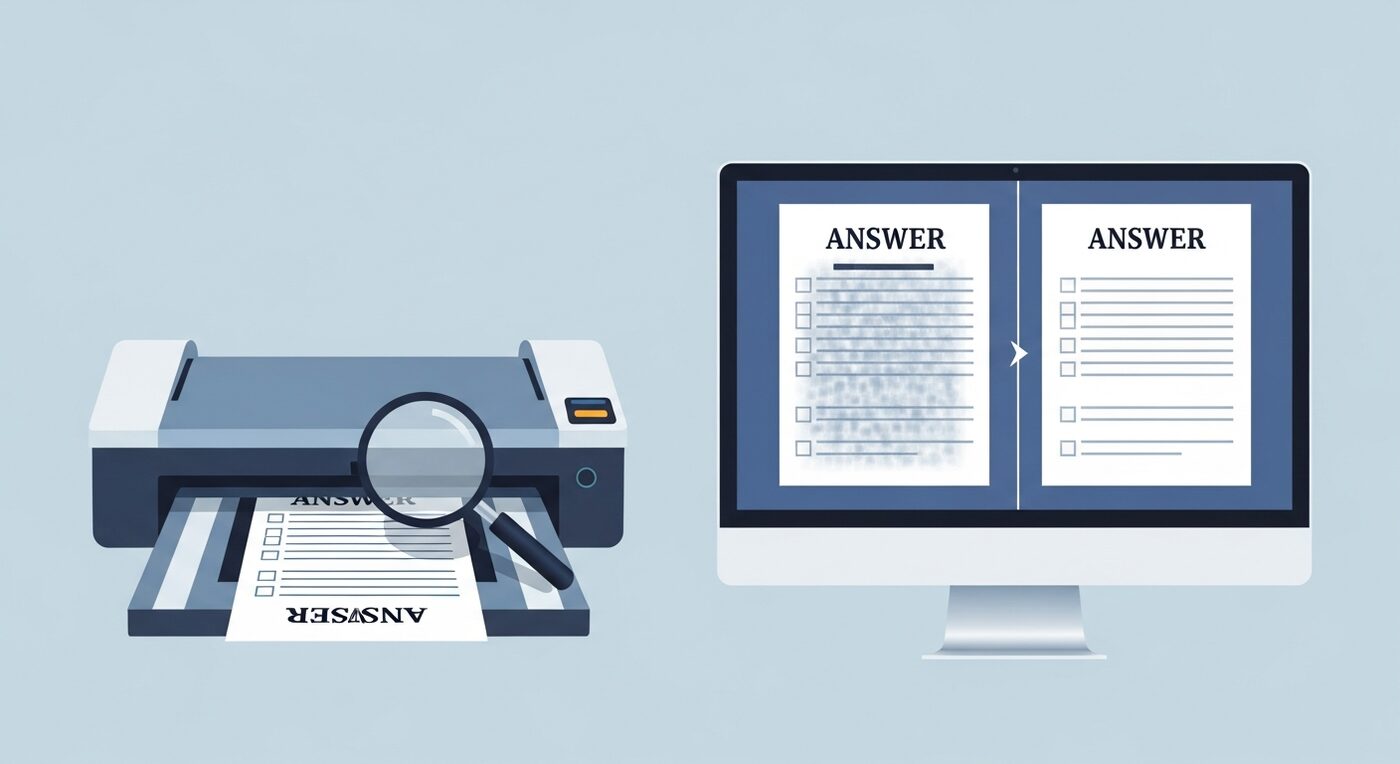 CBSE's Blurred Answer Sheet Crisis: Seven Scanning Standards Every University Must Meet
