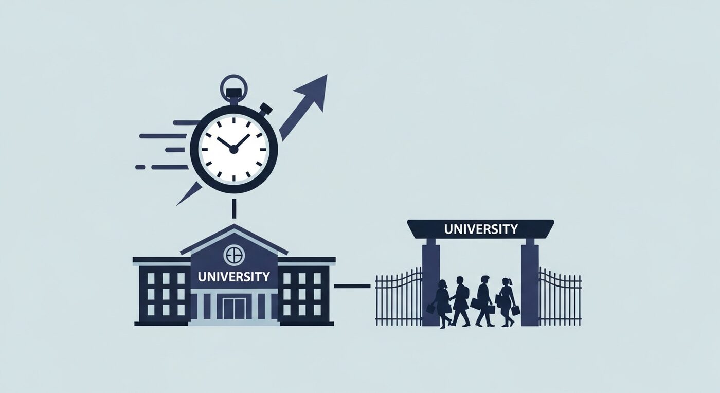 Why the Speed of Your Evaluation System Is Now an Admissions Competitive Advantage