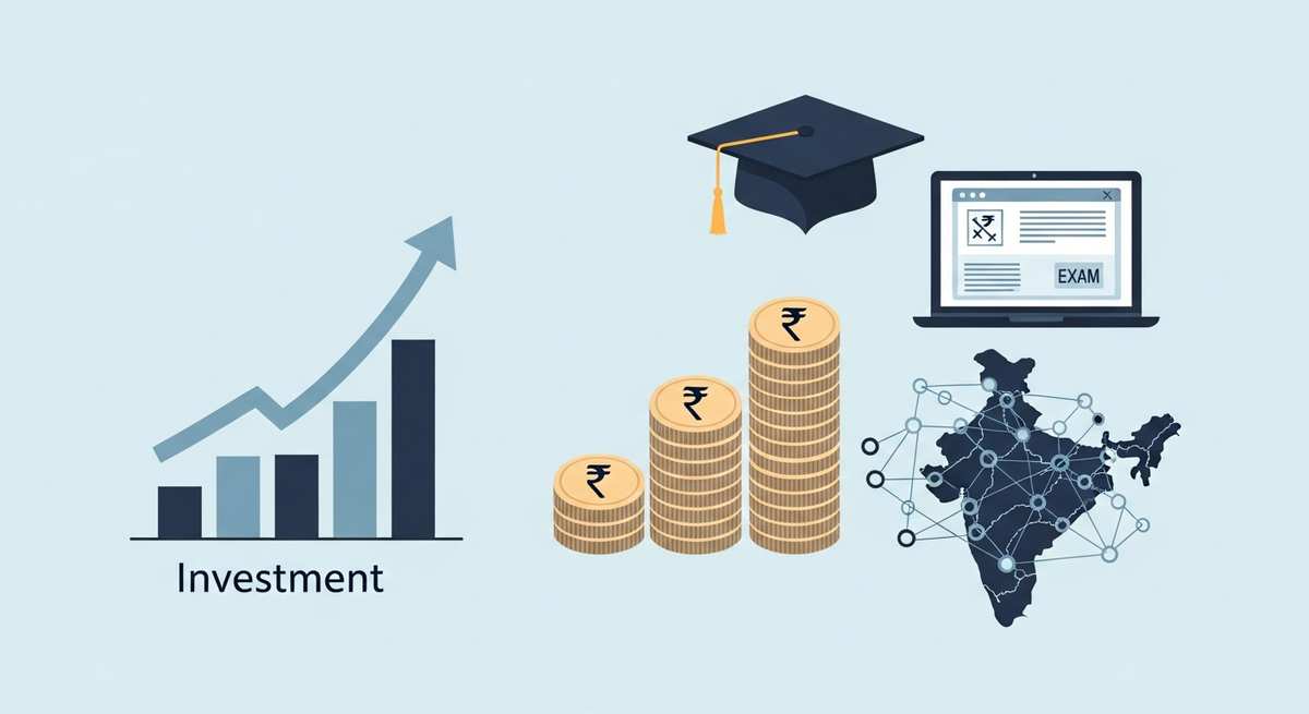 India's Rs. 2.5 Lakh Crore EdTech Bet: What Soaring Investment Means for Digital Exam Evaluation